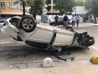 GÖZTEPE - Kadıköy'de İnanılmaz Kaza Açıklaması 1 Yaralı