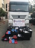 KAÇAK SİGARA - Kamyondaki Gizli Bölmeden Binlerce Paket Kaçak Sigara Çıktı