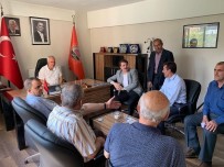İBRAHIM AYDEMIR - Milletvekili Aydemir'den Emekliler Derneğine Ziyaret