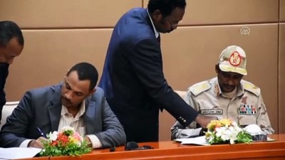 Sudan'da Anayasa Bildirisi Ön Anlaşması İmzalandı