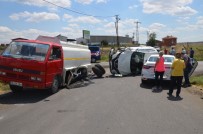 TANKER ŞOFÖRÜ - Tekirdağ'da 3 Araç Birbirine Girdi Açıklaması 2 Yaralı