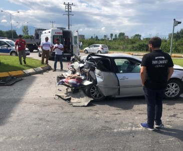 3 Aracın Karıştığı Kazada 1 Kişi Yaralandı