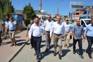 AK Parti Milletvekili Savaş, Yenipazar'da İncelemelerde Bulundu