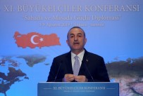 BÜYÜKELÇİLER - Bakan Çavuşoğlu'ndan Kıbrıs Açıklaması
