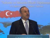 BÜYÜKELÇİLER - Bakan Çavuşoğlu'ndan 'Doğu Akdeniz' açıklaması