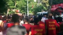 POLİS MÜDAHALE - Başkentte İzinsiz Gösteri Açıklaması 25 Gözaltı