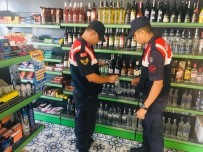 Bursa Jandarma Ekiplerinden Kaçak Alkol Denetimi