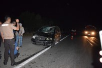 KARANLıKDERE - Çiftlikten Kaçan Yarış Atları Şehirler Arası Yolda Trafiği Birbirine Kattı