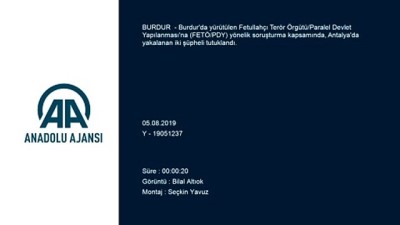 FETÖ Şüphelisi İki Kişinin Hücre Evinde Yakalanması