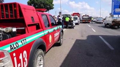 Otomobille Arazöz Çarpıştı Açıklaması 2 Yaralı