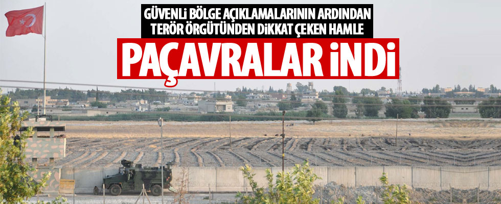 PKK/PYD bez parçalarını indirdi