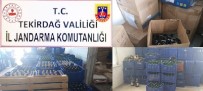 KAÇAK ŞARAP - Tekirdağ'da Dev Operasyon Açıklaması 4 Milyon 840 Bin TL Vergi Kaçakçılığı Önlendi