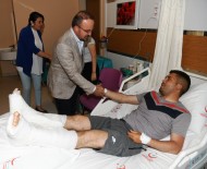 MEHMET AKİF ERSOY - Bülent Turan'dan Gazi Ziyareti