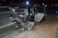 Konya'da Otomobil Otomobile Arkadan Çarptı Açıklaması 8 Ölü