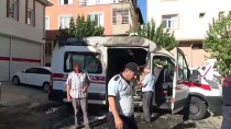 OKSİJEN TÜPÜ - Park Halindeki Ambulans Yandı