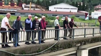 Rize'de Sele Kapılan Kişiyi Arama Çalışmalarına Yeniden Başlandı