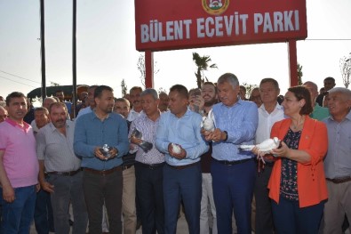 İmamoğlu'nda Bülent Ecevit Parkı Açıldı