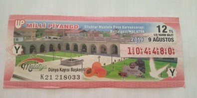 Milli Piyango Biletlerinde Malatya'ya Yer Verildi