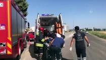 İŞÇİ SERVİSİ - Plakadaki Sahtecilik Trafik Kazasıyla Ortaya Çıktı