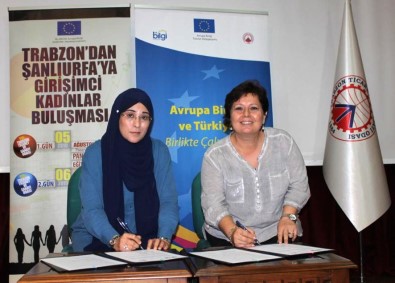 Trabzon Ve Şanlıurfalı Girişimci Kadınlardan 'Kardeşlik Protokolü'