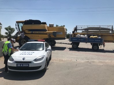 Aksaray'da Tarım Araçlarının Trafiğe Çıkışı Yasaklandı