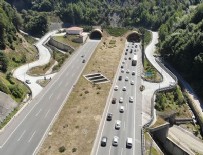 BOLU DAĞı - Anadolu Otoyolu'nda bayram yoğunluğu
