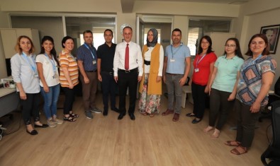 Avni Örki Pamukkale Belediyesi Çalışanlarıyla Bayramlaştı