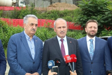 Bakan Turhan Açıklaması 'Salarha Tüneli Gelecek Yılın Sonunda Hizmete Girecek'