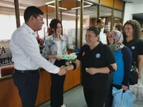 BAYRAMLAŞMA - Başkan Özcan, Belediye Personeli İle Bayramlaştı