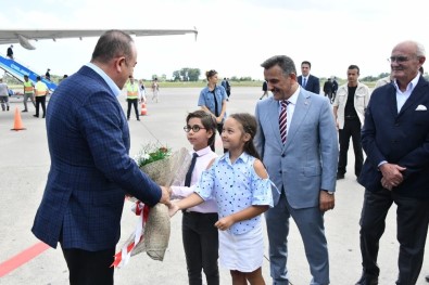 Dışişleri Bakanı Çavuşoğlu Samsun'da