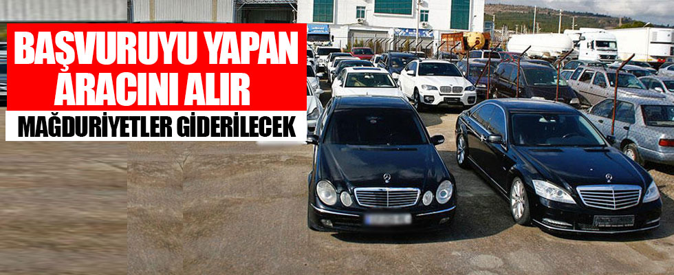 El konulan ithal araçlarda mağduriyetler giderilecek