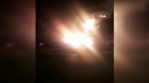 ÇAM AĞACI - Girne'de Kaza Yapan Araçta Patlama