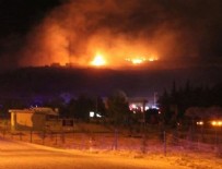 PATLAMA SESİ - Mühimmat deposunda patlama