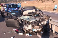 ALİ ŞAHİN - Kastamomonu'da Bayram Tatili Yolunda Kaza Açıklaması 2'Si Ağır 6 Yaralı