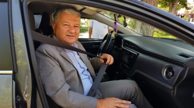 Kaymakam Duru'dan 'Trafik'de Kemerin Ses Getirsin' Projesine Destek