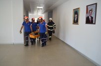 TATBIKAT - Valilik Binasında Deprem Tatbikatı