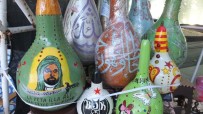HAT SANATı - Burhaniye'de Su Kabakları Hat Sanatı İle Değer Kazandı