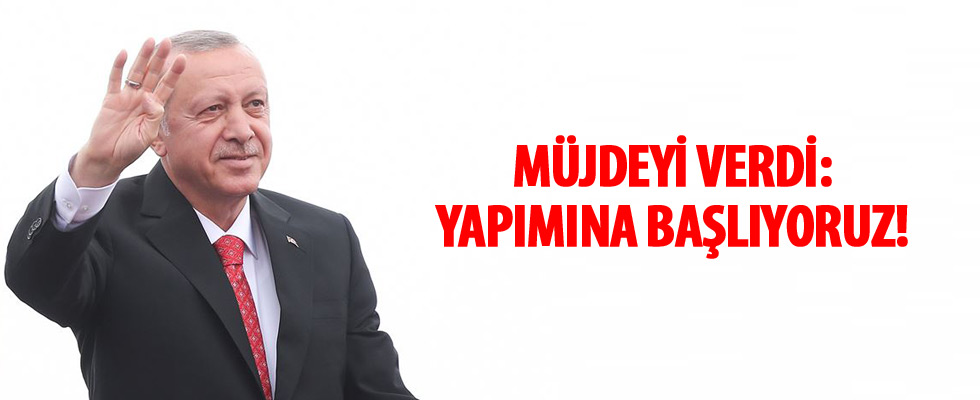 Cumhurbaşkanı Erdoğan: Konya metrosunun ihalesine başlıyoruz