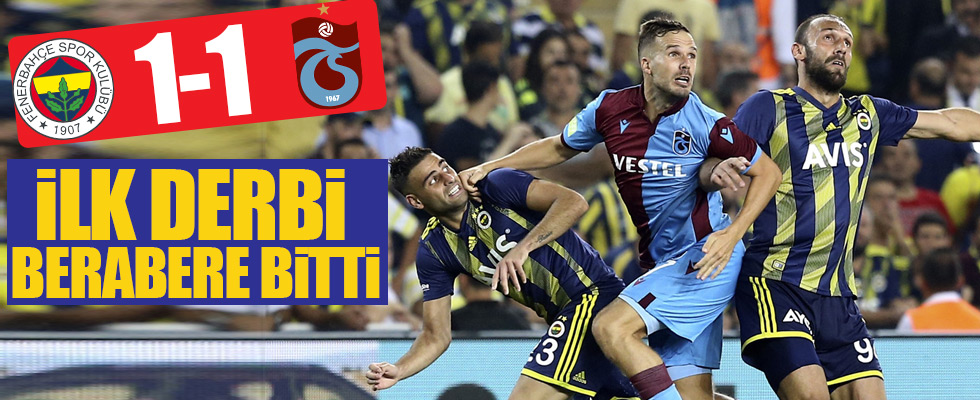 Fenerbahçe:1 Trabzonspor:1