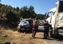 Bursa'da Kamyon İle Kamyonet Çarpıştı Açıklaması 1 Ölü Haberi