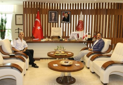 Nevşehir İl Jandarma Komutanı Erol'dan Rektör Bağlı'ya Ziyaret