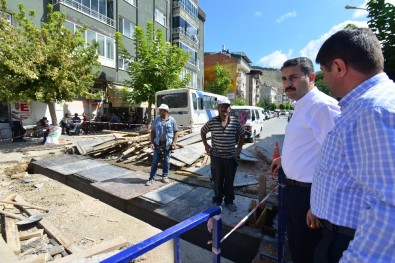 Tokat Belediyesi O Caddeyi Baştan Sona Yeniledi