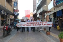 SAĞLIĞI MERKEZİ - Türkeli'de Halk Sağlığı Yürüyüşü