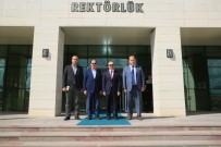 BAYBURT ÜNİVERSİTESİ REKTÖRÜ - Vali Epcim'den Rektör Coşkun'a İade-İ Ziyaret