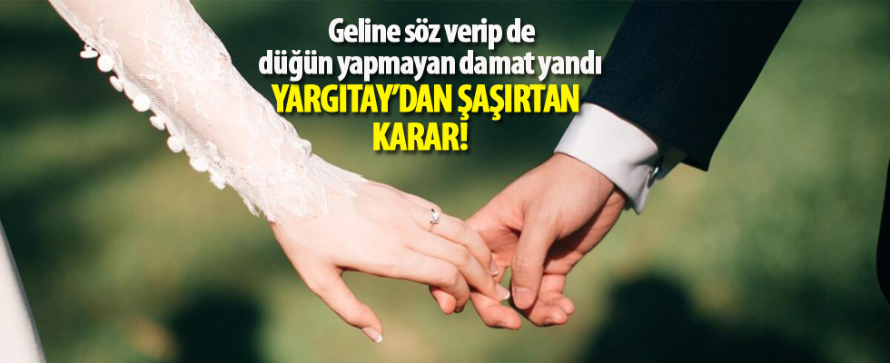 Yargıtay'dan emsal karar!