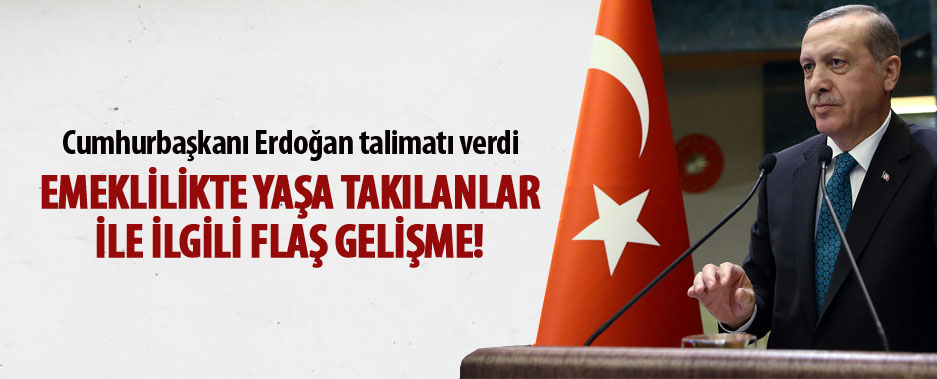 Cumhurbaşkanı Erdoğan'dan EYT talimatı!