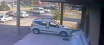 Kaza Anı Güvenlik Kamerasında