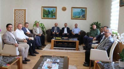 AK Parti Merkez İlçe Başkanı Kılıç'tan Müdür Başyiğit'e Ziyaret