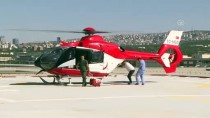 HELIKOPTER - Ankara Şehir Hastanesine Ambulans Helikopterle İlk Organ Transferi