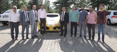 ERÜ'lü Öğrenciler İnsansız Elektrikli Otomobil Geliştirdi